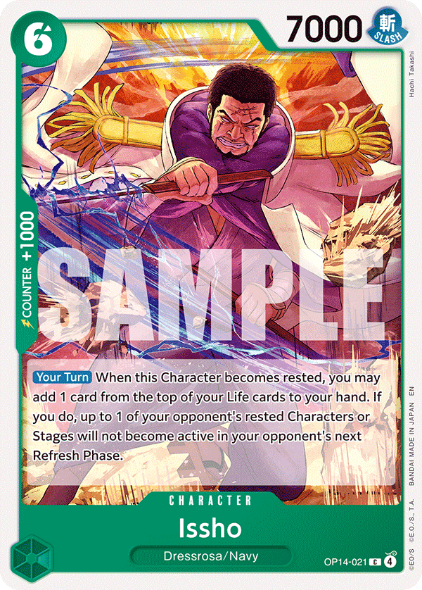 OP14-021 | C | CHARACTER Issho