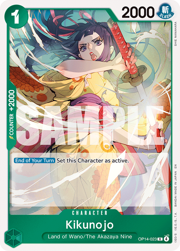 OP14-023 | R | CHARACTER Kikunojo