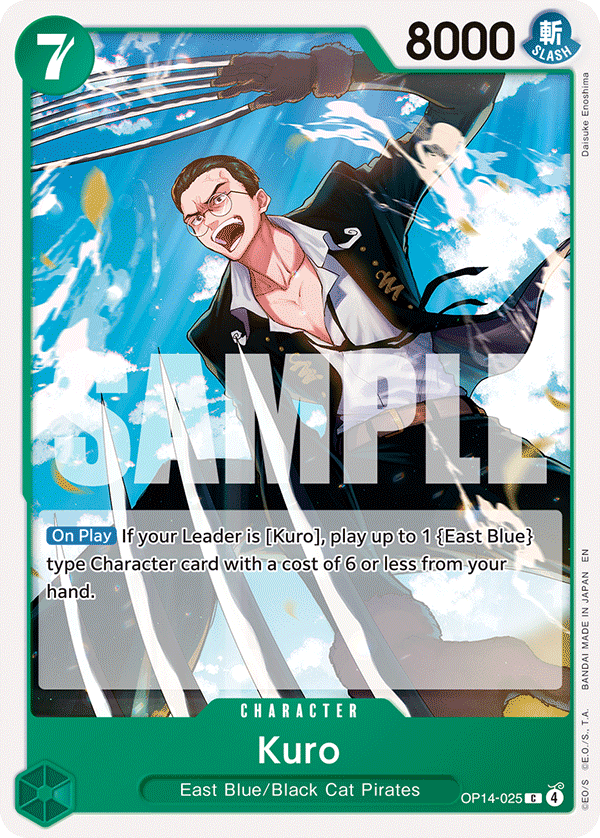 OP14-025 | C | CHARACTER Kuro