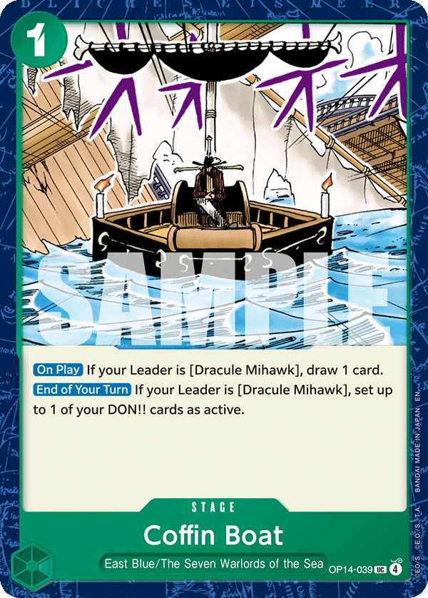 OP14-039 | UC | STAGE Coffin Boat
