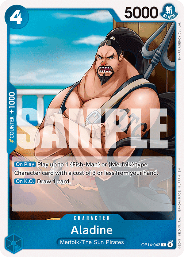 OP14-043 | R | CHARACTER Aladine