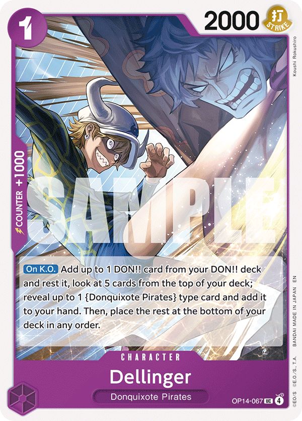 OP14-067 | UC | CHARACTER Dellinger