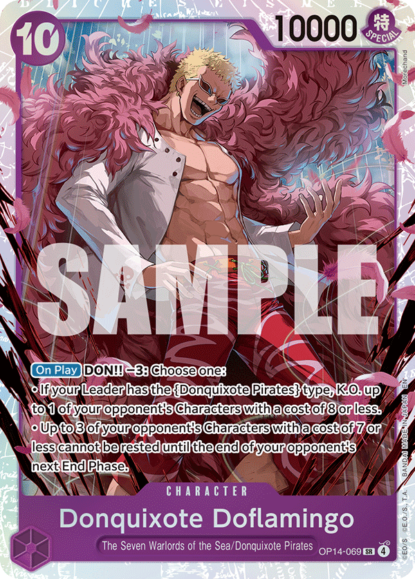 OP14-069 | SR | CHARACTER Donquixote Doflamingo