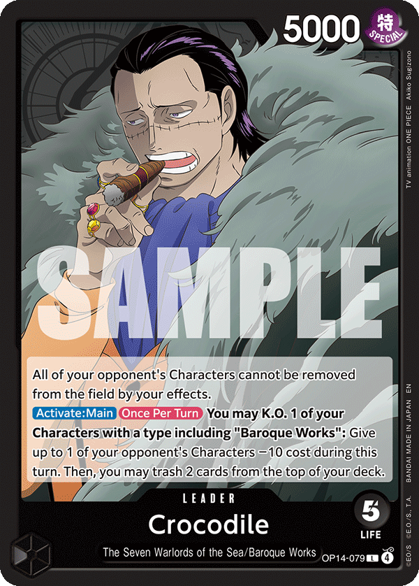 OP14-079 | L | LEADER Crocodile