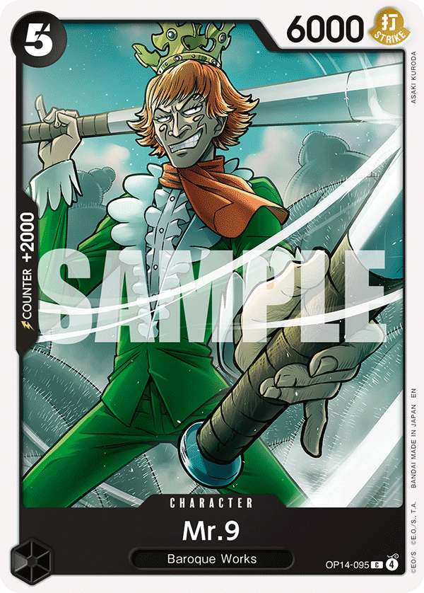 OP14-095 | C | CHARACTER Mr.9