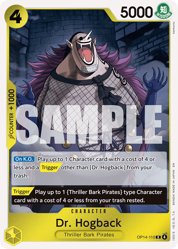 OP14-110 | R | CHARACTER Dr. Hogback
