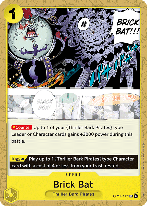 OP14-117 | UC | EVENT Brick Bat