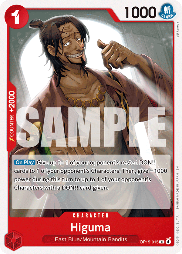 OP15-015 | C | CHARACTER Higuma