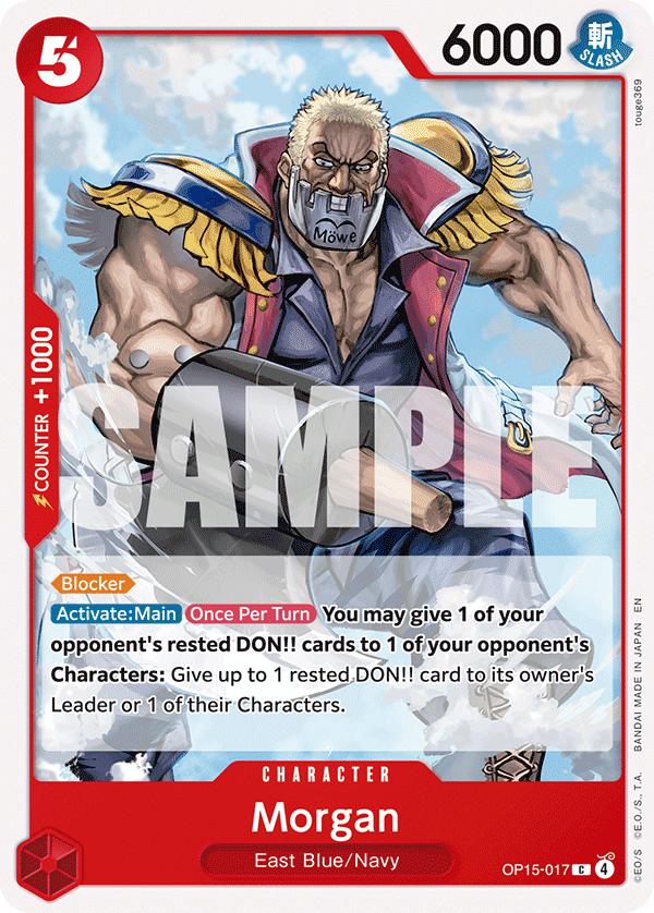 OP15-017 | C | CHARACTER Morgan