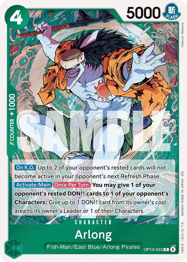 OP15-023 | R | CHARACTER Arlong