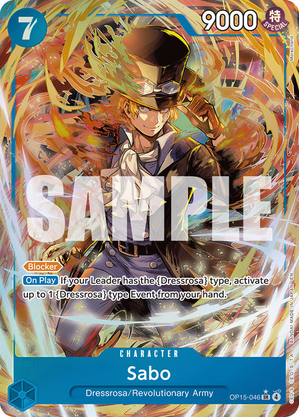 OP15-046 | SR | CHARACTER Sabo Parallel