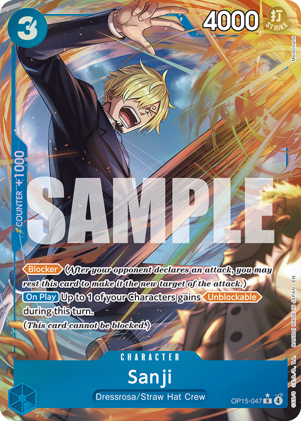 OP15-047 | R | CHARACTER Sanji Parallel