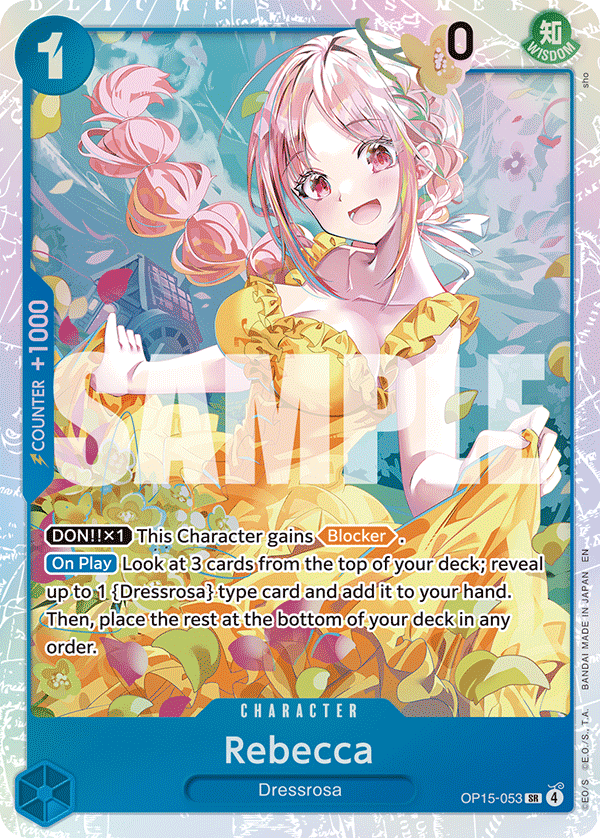 OP15-053 | SR | CHARACTER Rebecca