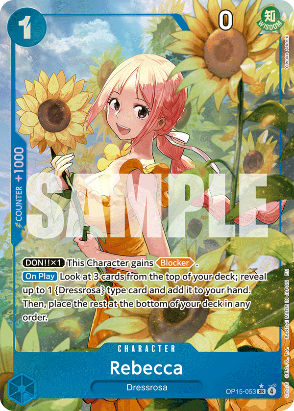 OP15-053 | SR | CHARACTER Rebecca Parallel