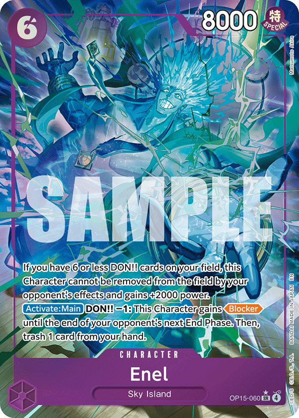 OP15-060 | SR | CHARACTER Enel Parallel