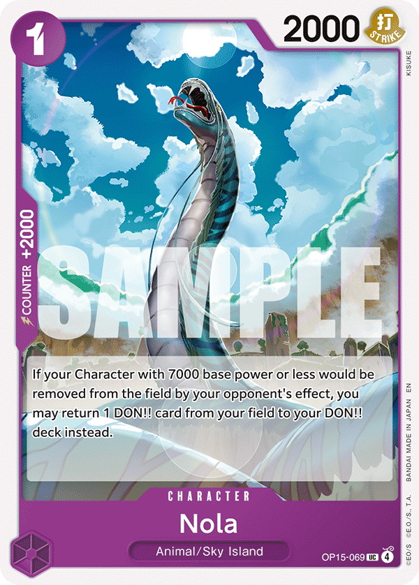 OP15-069 | UC | CHARACTER Nola