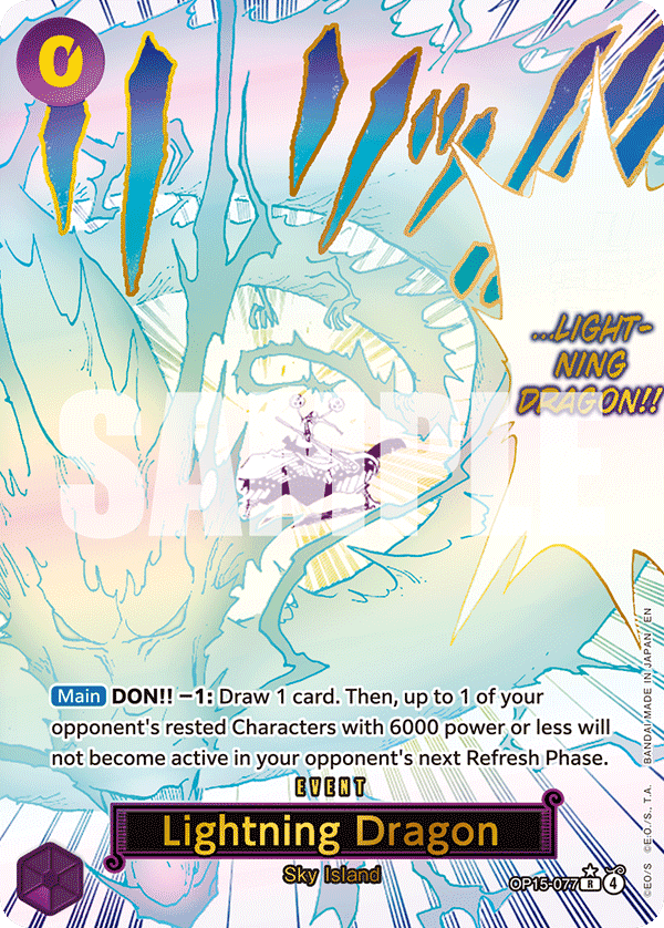 OP15-077 | R | EVENT Lightning Dragon Parallel