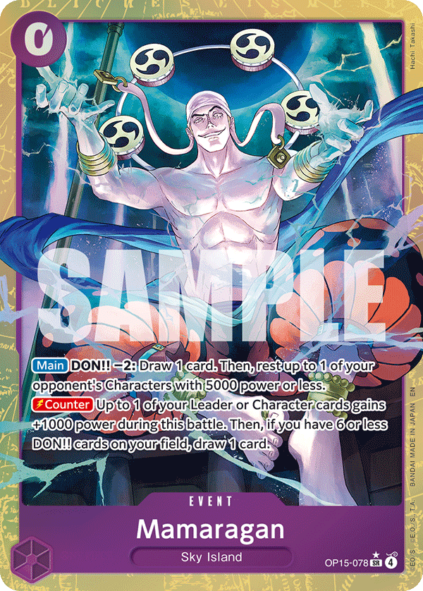OP15-078 | SR | EVENT Mamaragan Parallel