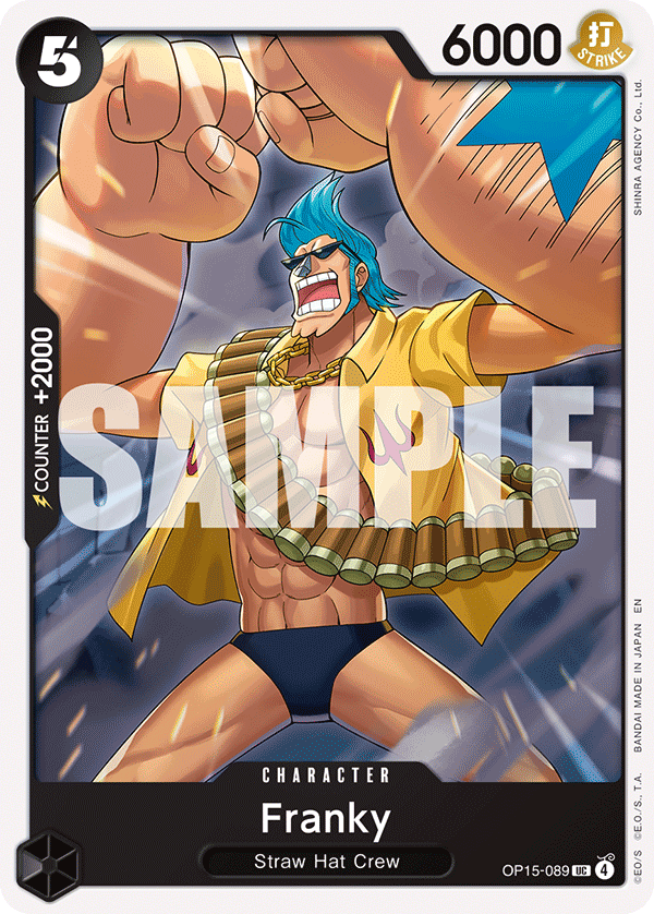 OP15-089 | UC | CHARACTER Franky