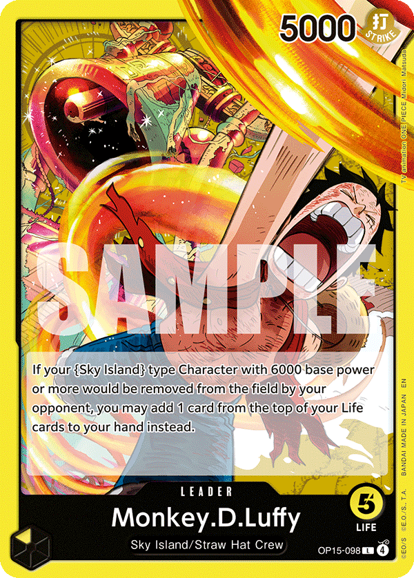 OP15-098 | L | LEADER Monkey.D.Luffy