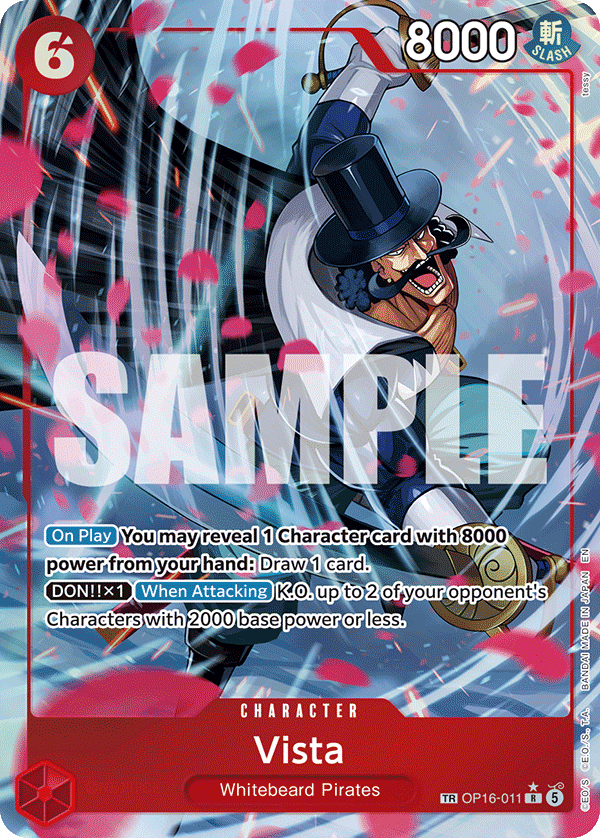 OP16-011 | TR | CHARACTER Vista Parallel