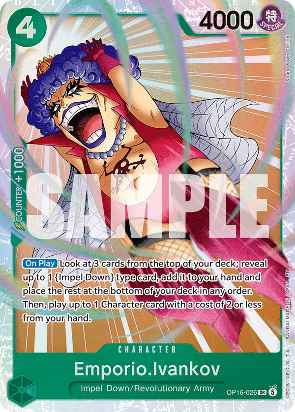 OP16-026 | SR | CHARACTER Emporio.Ivankov