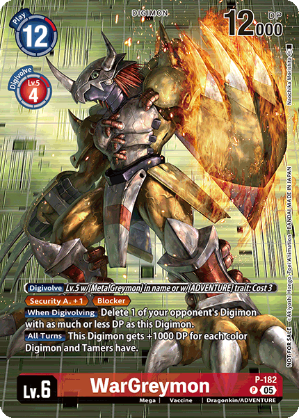 World Convergence P-182 WarGreymon
