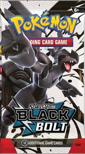 Pokémon TCG: Scarlet & Violet 10.5 - Black Bolt Booster Pack Live Opening