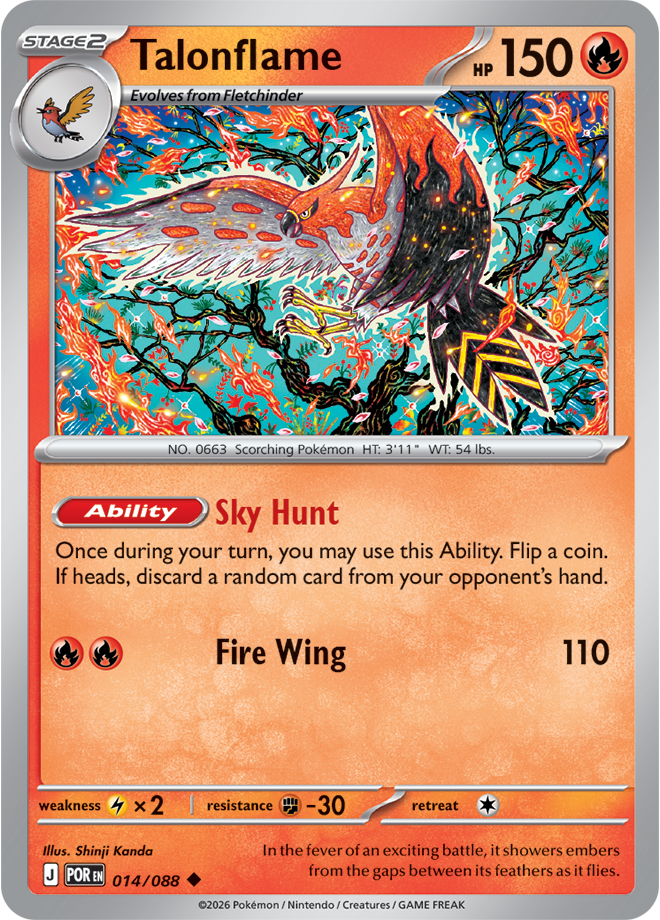 Mega Evolution - Perfect Order 014/088 Talonflame