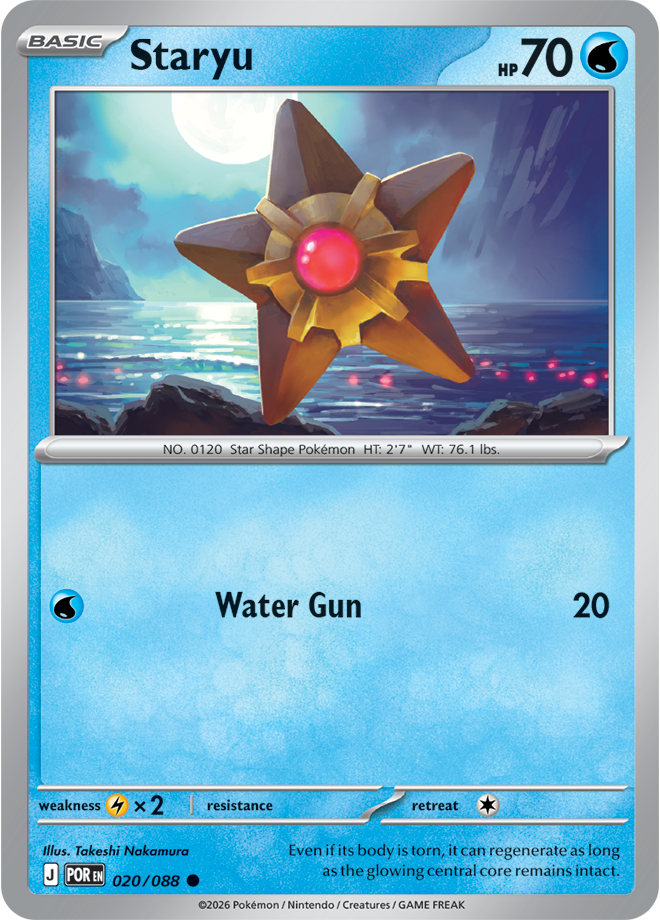 Mega Evolution - Perfect Order 020/088 Staryu