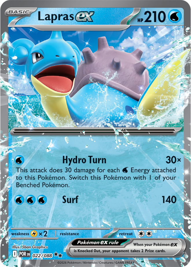 Mega Evolution - Perfect Order 022/088 Lapras ex