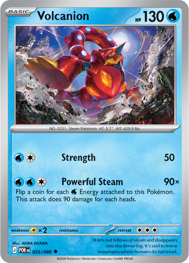 Mega Evolution - Perfect Order 025/088 Volcanion