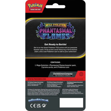 Pokémon TCG: Mega Evolution Phantasmal Flames - Premium Checklane