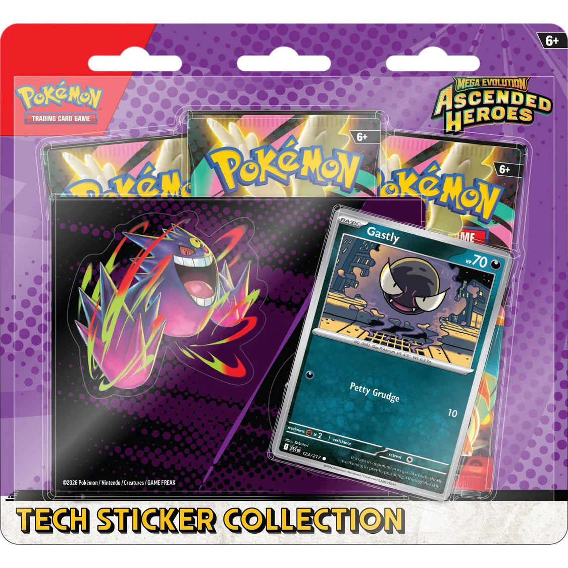 Pokémon TCG: Mega Evolution Ascended Heroes - Tech Sticker Collection - Assorted
