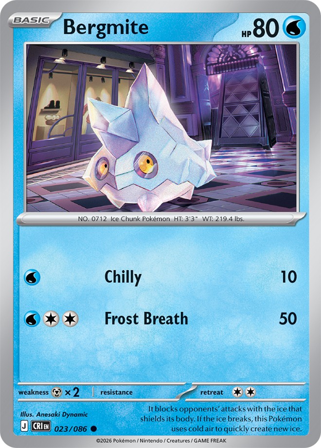 Mega Evolution - Chaos Rising 023/086 Bergmite
