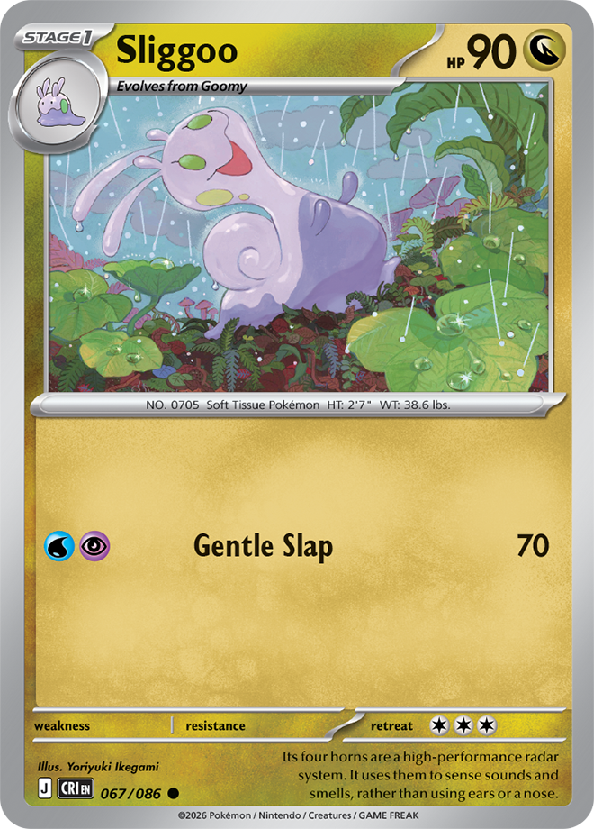 Mega Evolution - Chaos Rising 067/086 Sliggoo