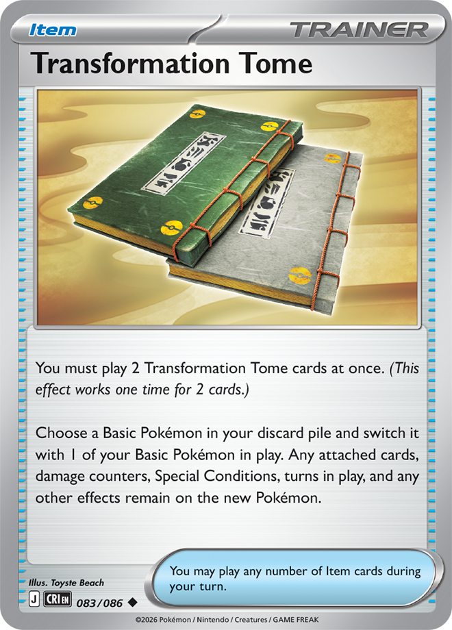 Mega Evolution - Chaos Rising 083/086 Transformation Tome