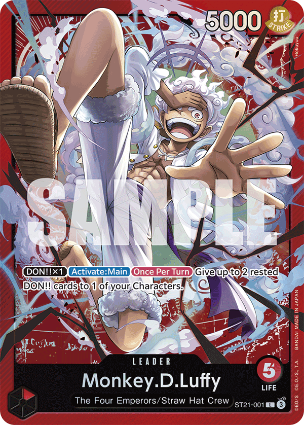 ST21-001 LEADER Monkey.D.Luffy