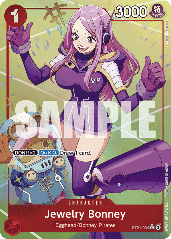 ST21-004 CHARACTER Jewelry Bonney Parallel