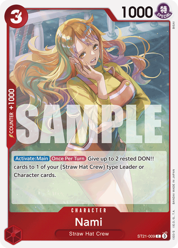 ST21-009 CHARACTER Nami