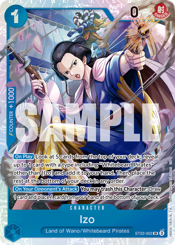 ST22-002 CHARACTER Izo