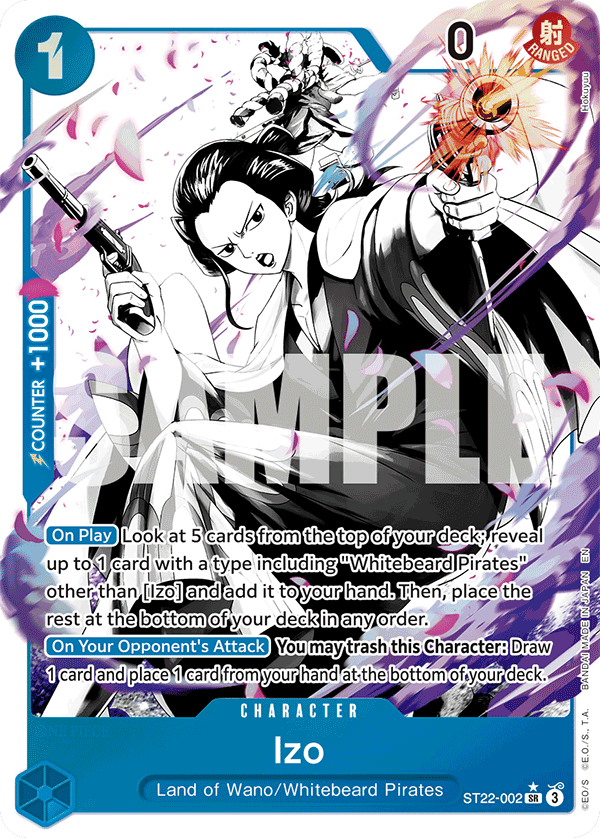 ST22-002 CHARACTER Izo Parallel