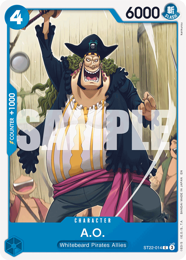 ST22-014 CHARACTER A.O.