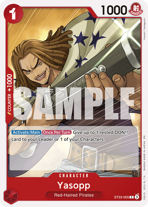 ST23-005 CHARACTER Yasopp