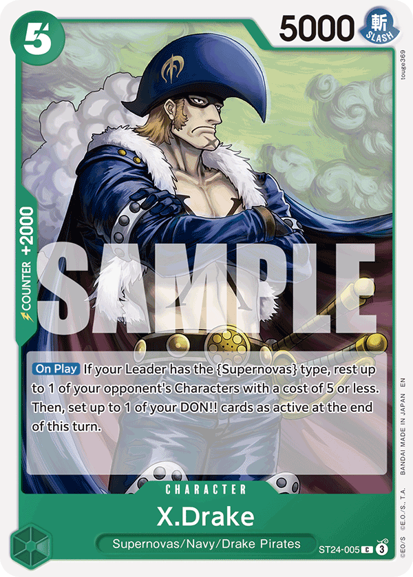 ST24-005 CHARACTER X.Drake