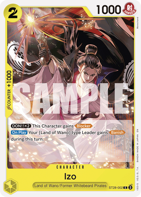 ST28-002 CHARACTER Izo