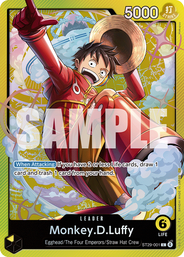 ST29-001 LEADER Monkey.D.Luffy