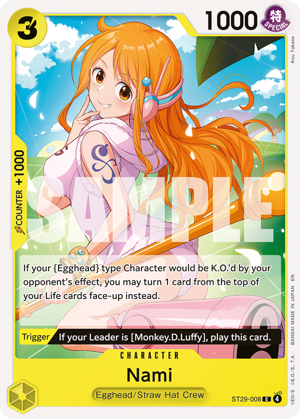 ST29-008 CHARACTER Nami