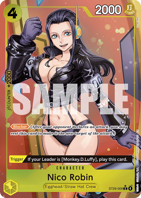 ST29-009 CHARACTER Nico Robin Parallel