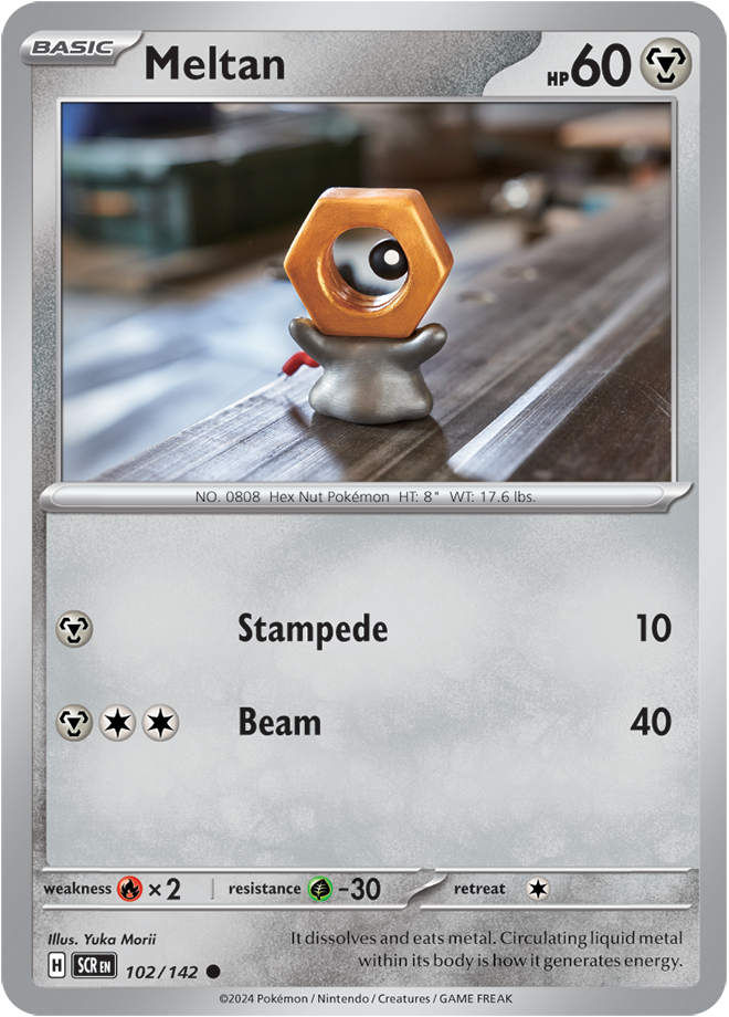 Scarlet & Violet Stellar Crown 102/142 Meltan